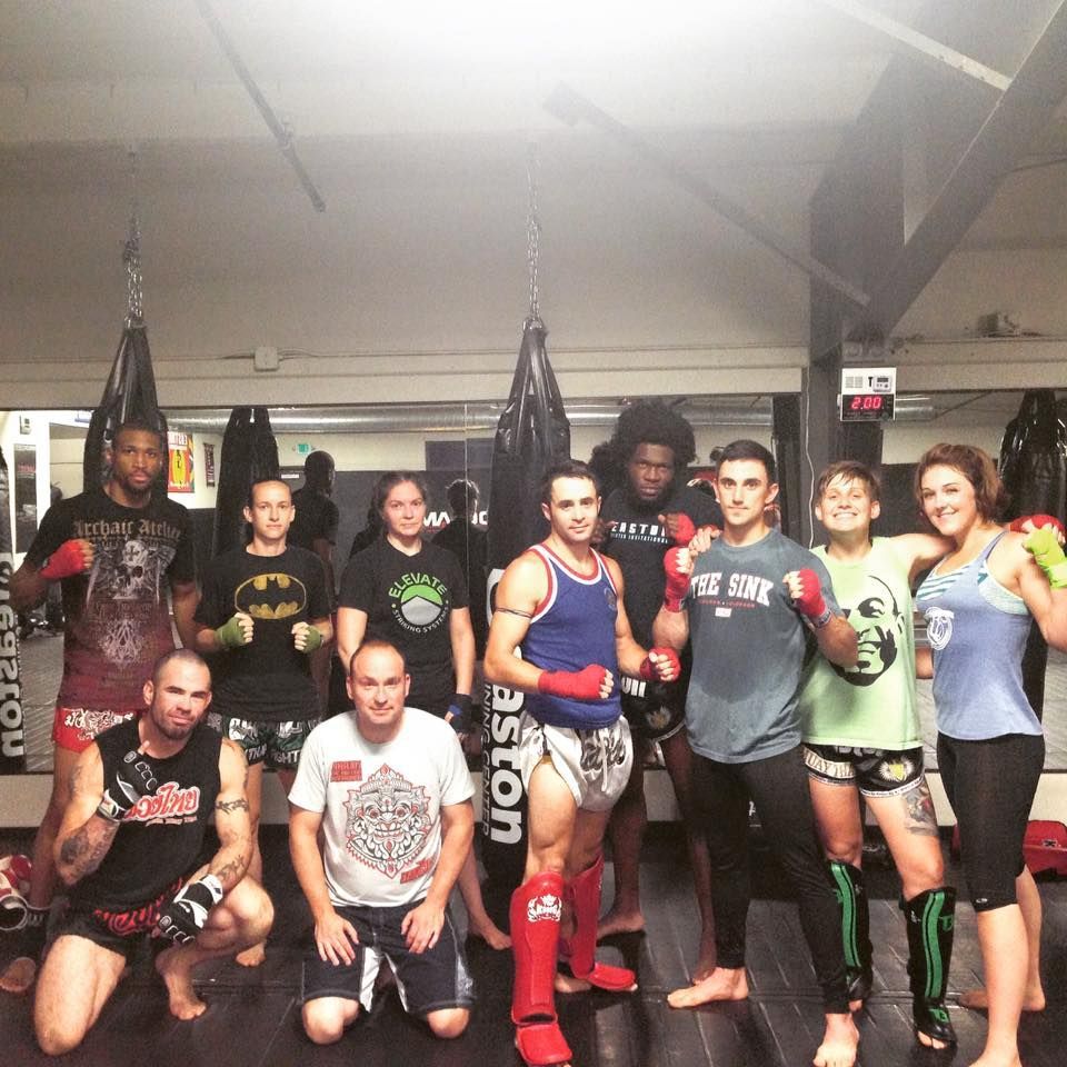 Brook Martinez with Easton Fight Team